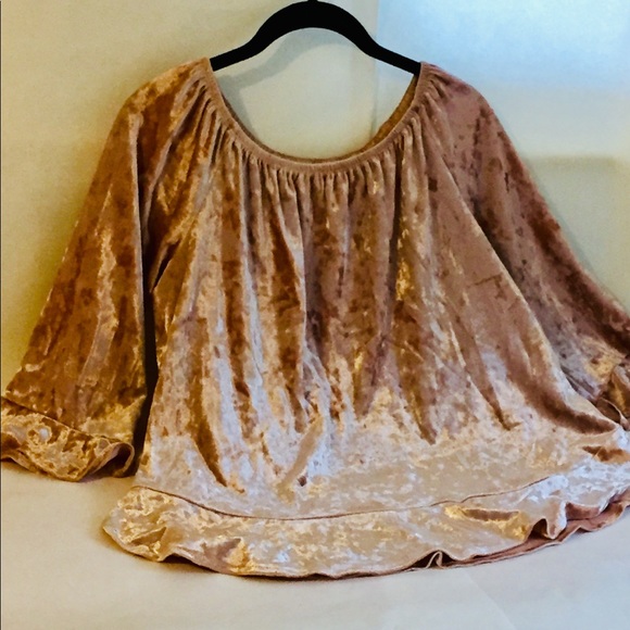 Zac & Rachel Pink Velvety Top - Picture 8 of 8